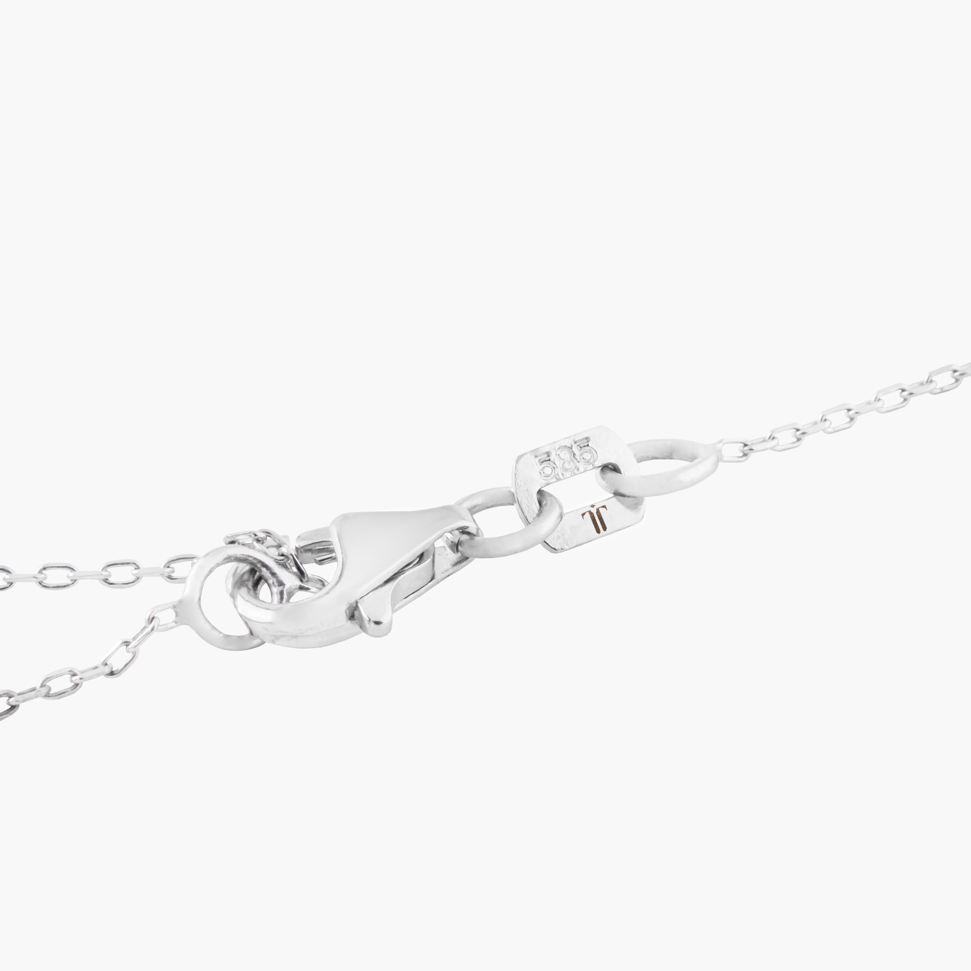 Colgante  Zafiro Con Racimo Diamantes 3