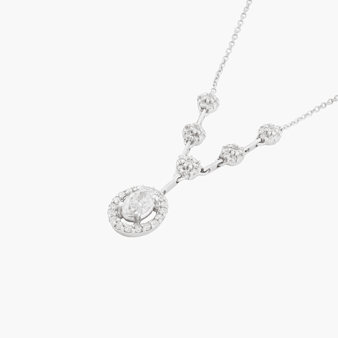 Gargantilla Diamantes Diamante  Ovalado