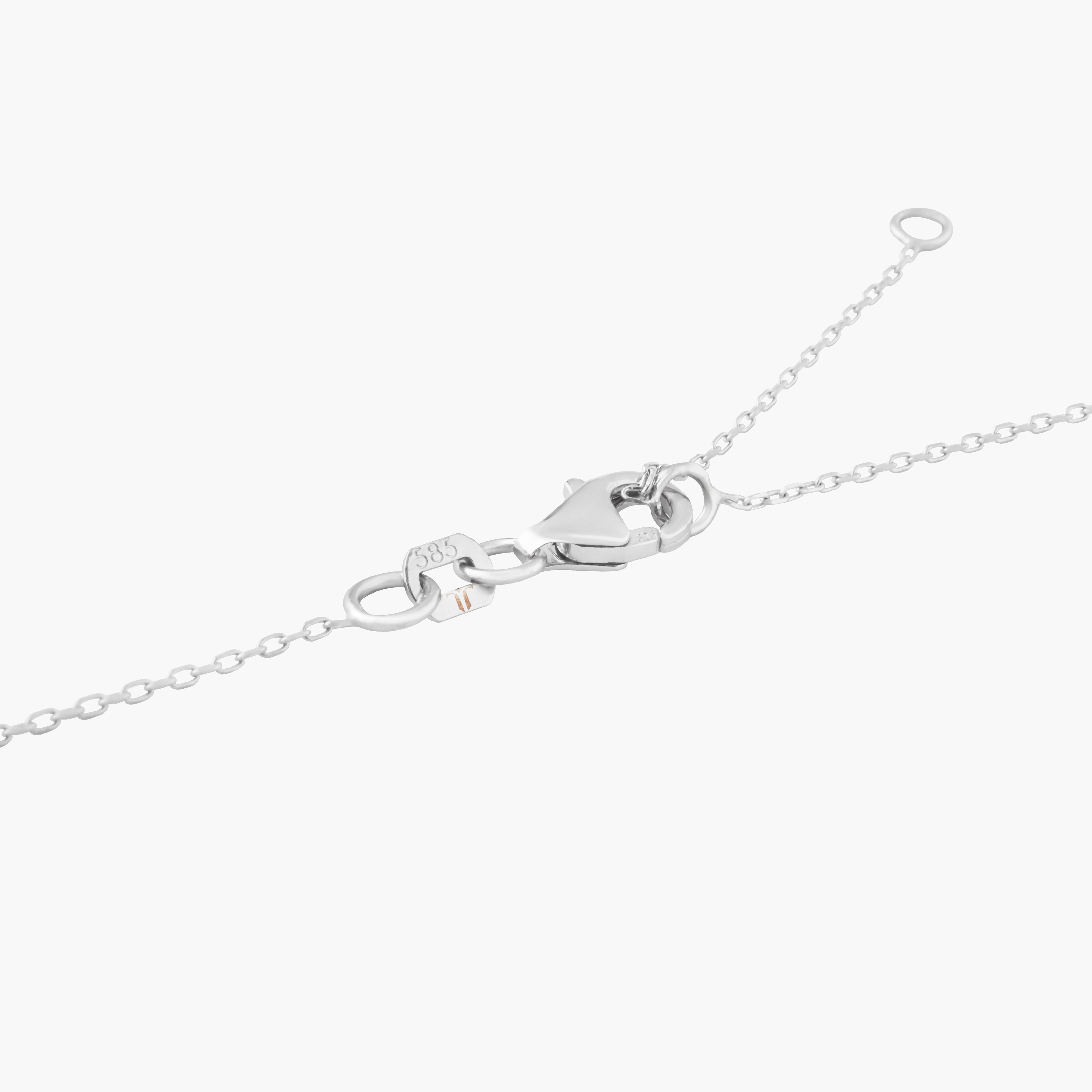 Colgante Rubí Con Racimo Diamantes 3