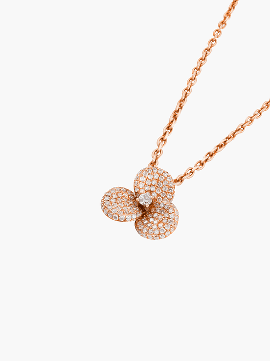 Colgante Diamantes Flor Eternidad 2