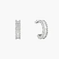 Argollas Diamantes Corte  Baguette - Miniatura 2