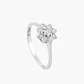Anillo Diamantes Pavé en Flor - Miniatura 1
