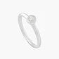 Anillo Diamante Solitario Punto Luz - Miniatura 1