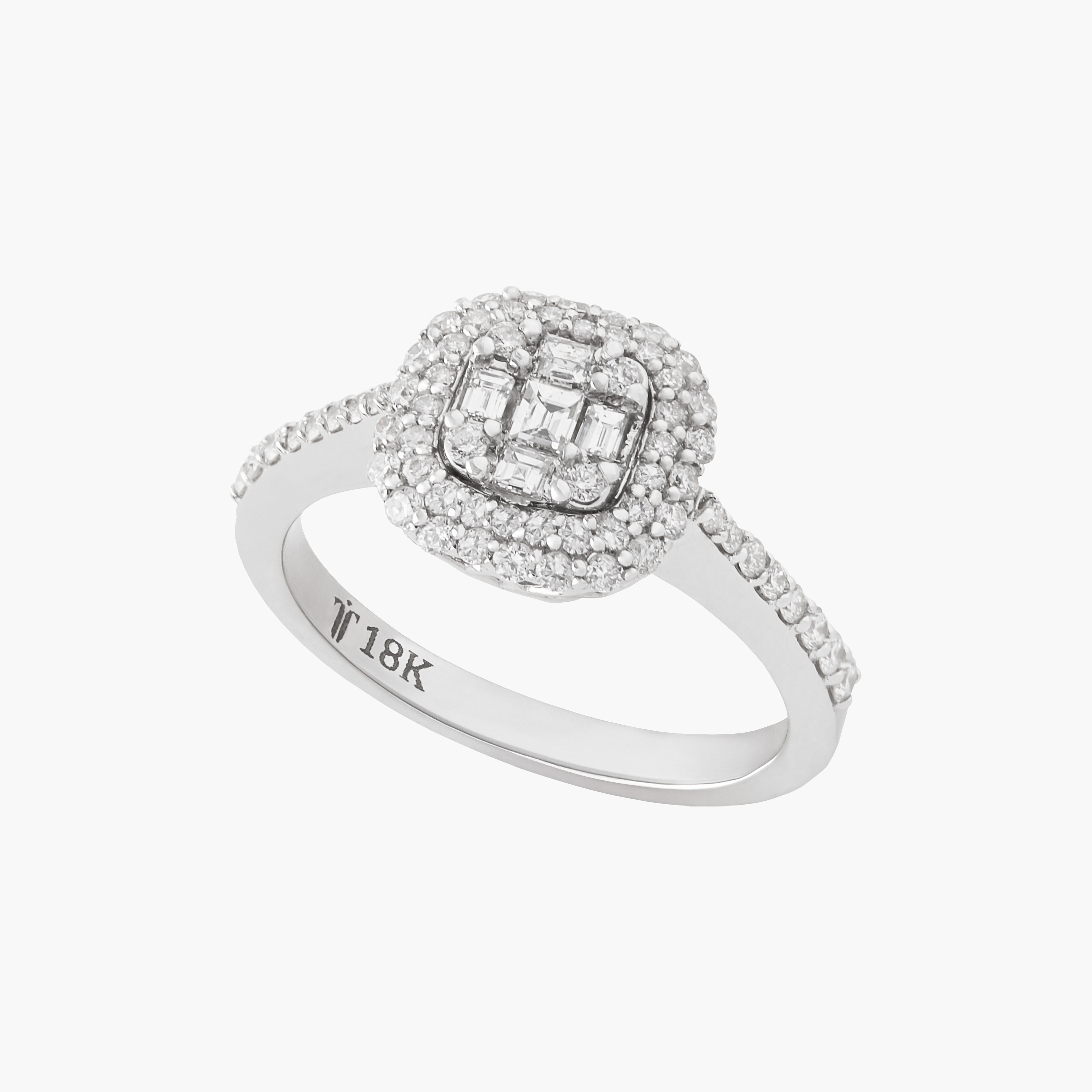 Anillo Aura De Diamantes 1