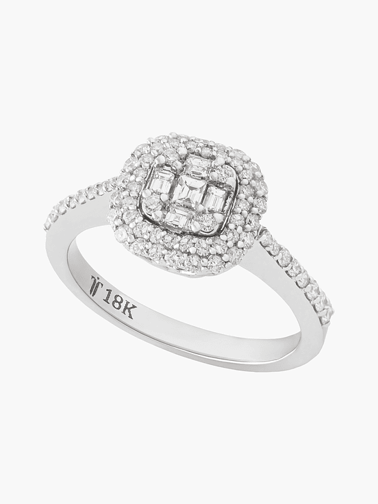 Anillo Aura De Diamantes 1