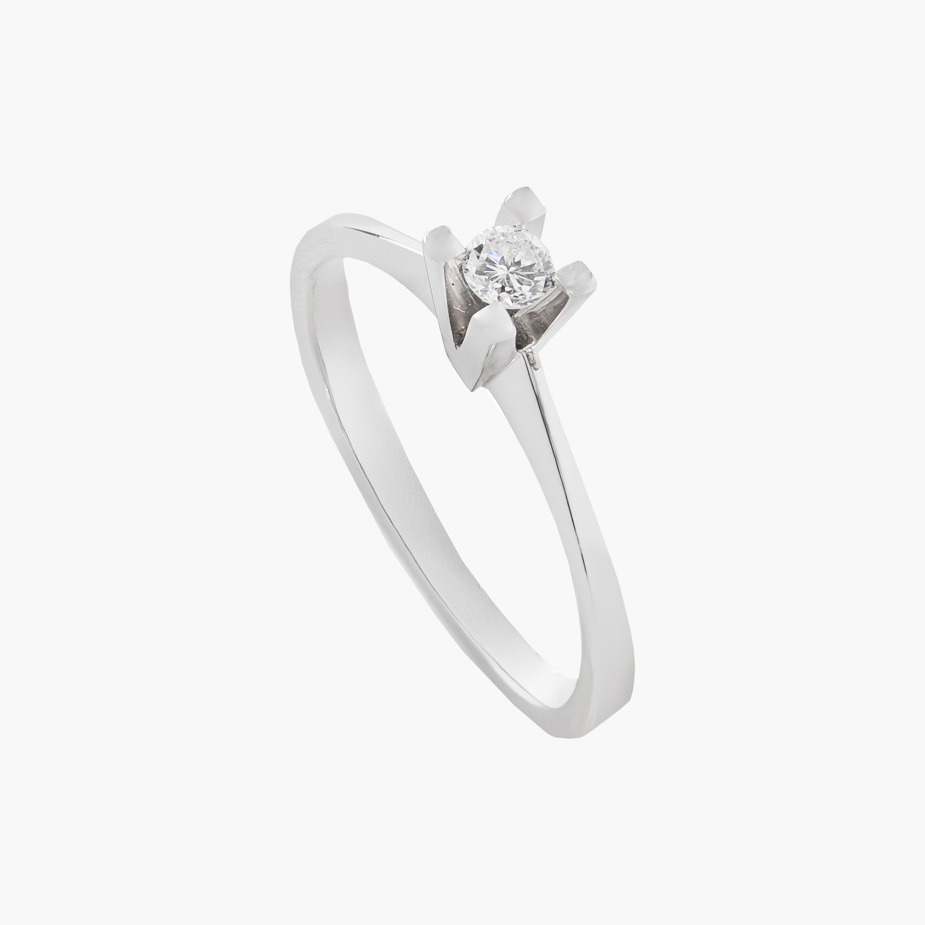 Anillo Diamante  Solitario 1