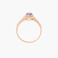 Anillo Amatista Con Diamantes - Miniatura 2