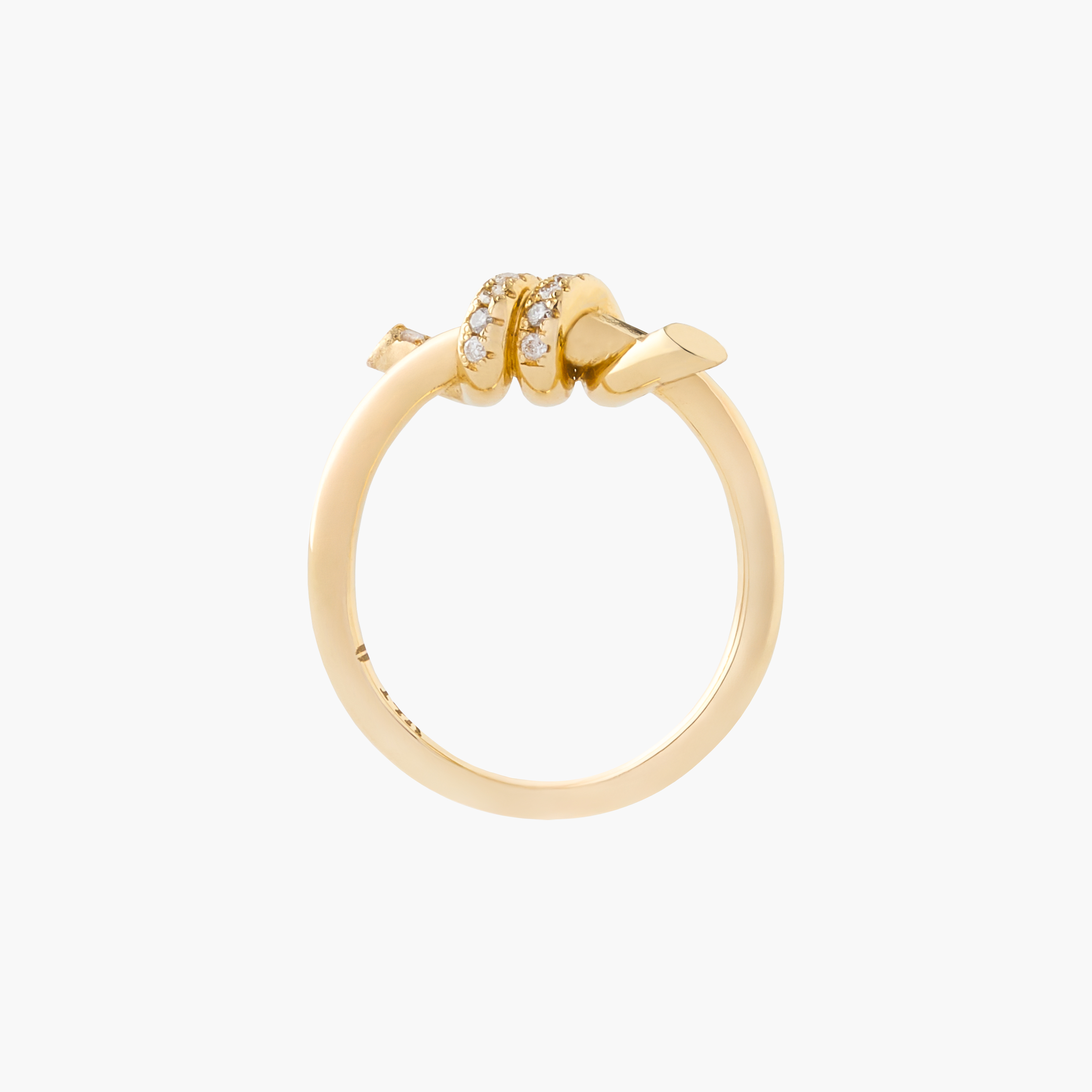 Anillo  Diamantes Nudo 2