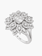 Anillo Floral De Diamantes - Miniatura 1