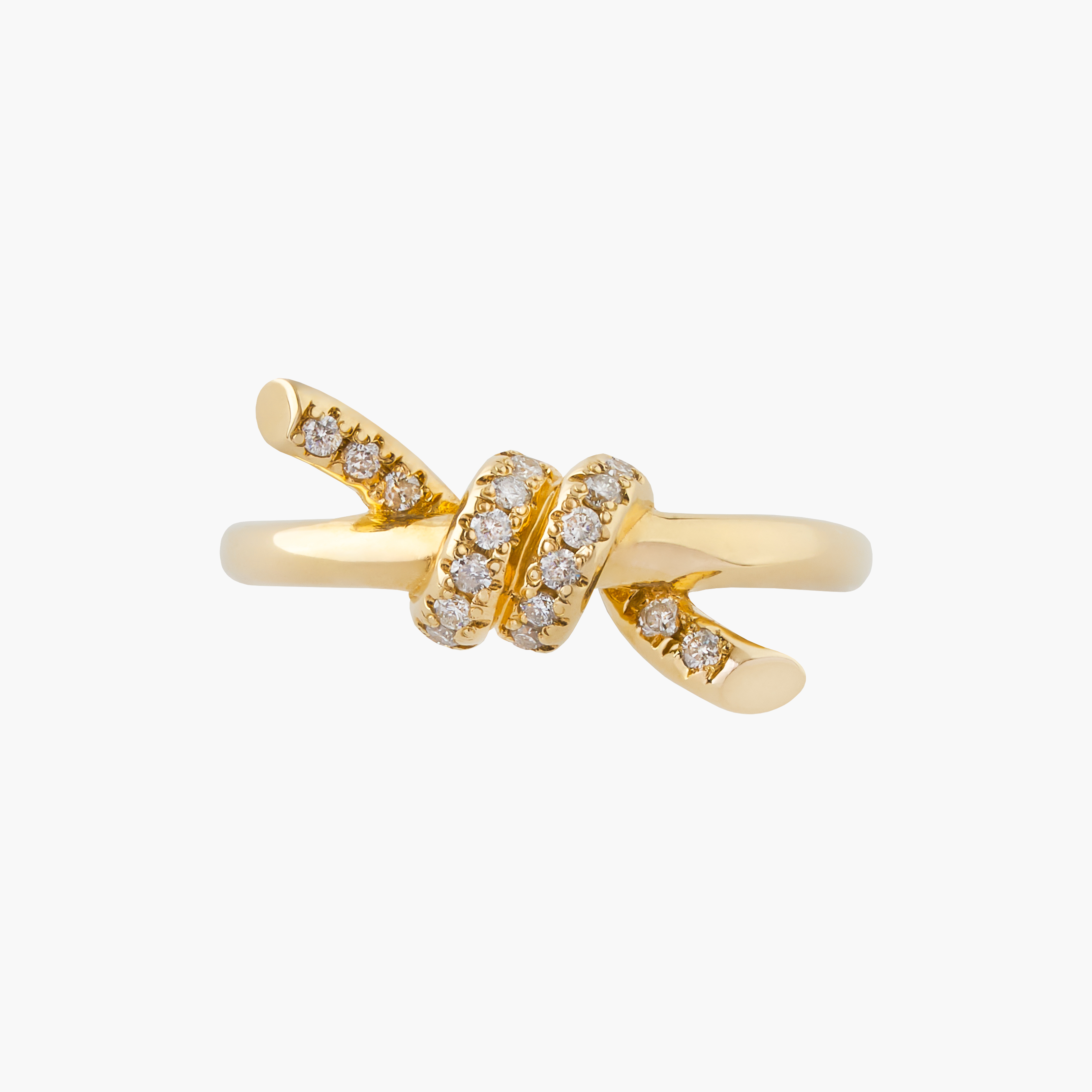Anillo  Diamantes Nudo 3