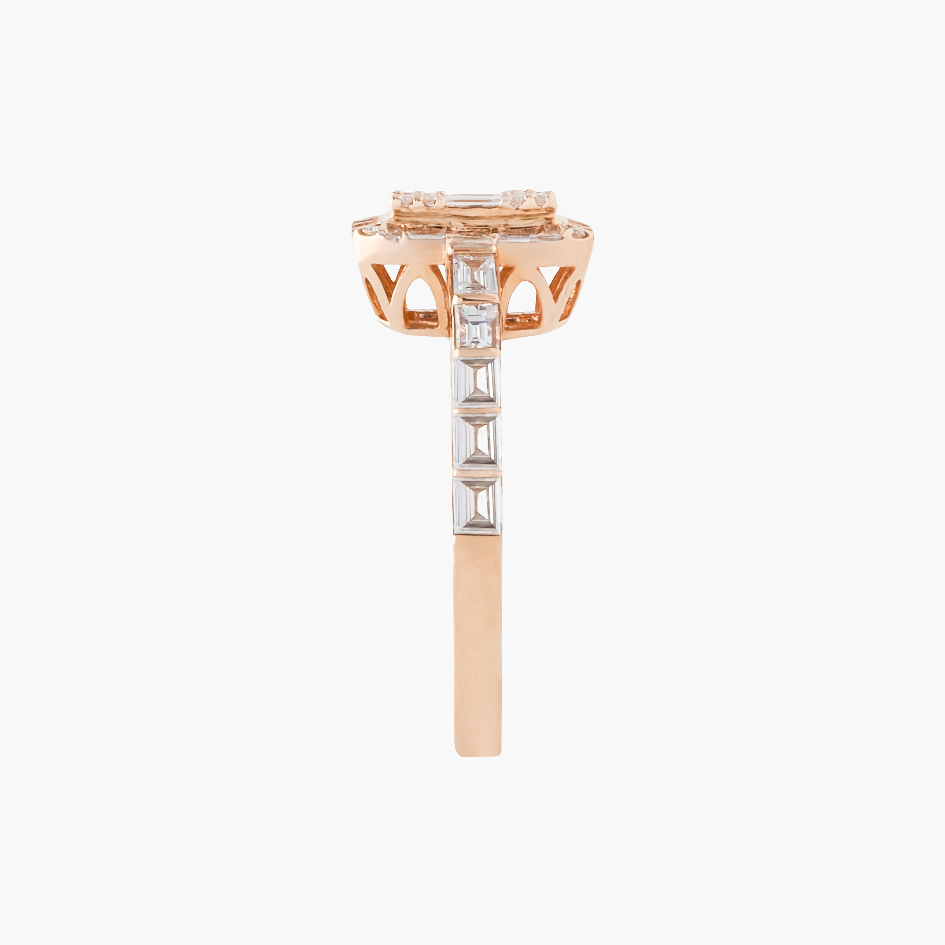 Anillo Diamantes Mosaico 3