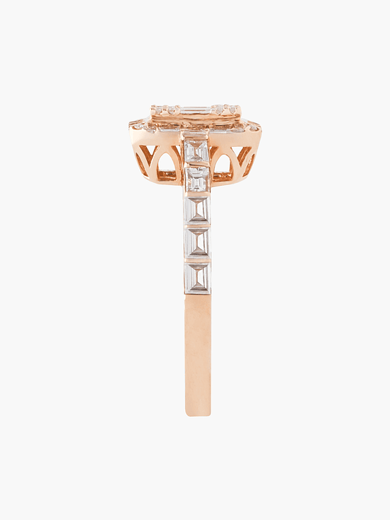 Anillo Diamantes Mosaico 3