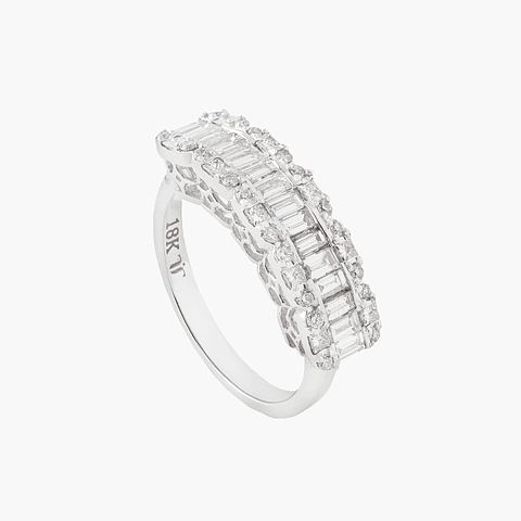 Anillo Diamantes Big Baguette