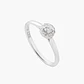 Anillo Solitario Con Brillantes - Miniatura 1