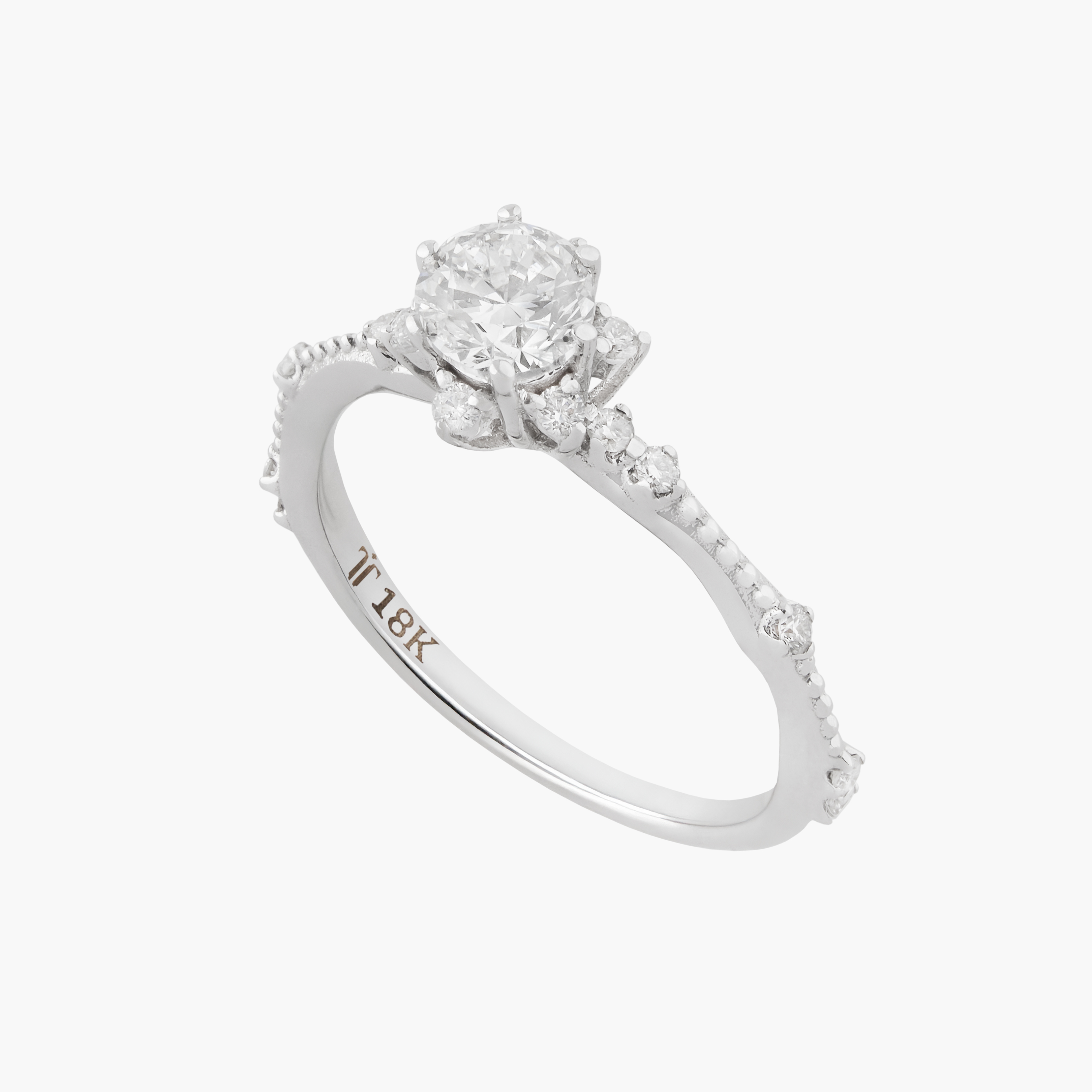 Anillo Diamantes Solitario 1