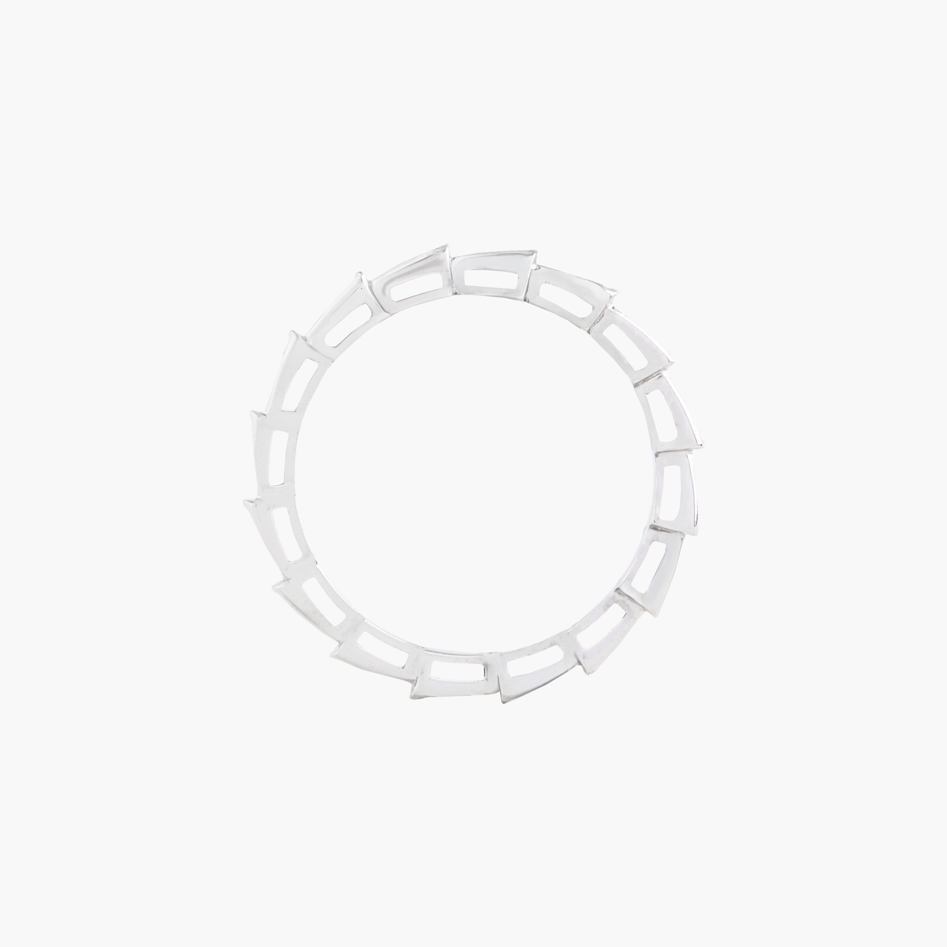 Anillo Half Diamantes  Punk Rock 2