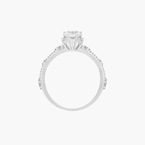 Anillo Diamantes Solitario