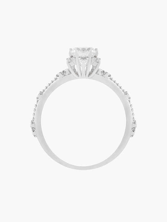 Anillo Diamantes Solitario 2