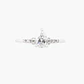 Anillo Solitario Diamante Corte Pera - Miniatura 3