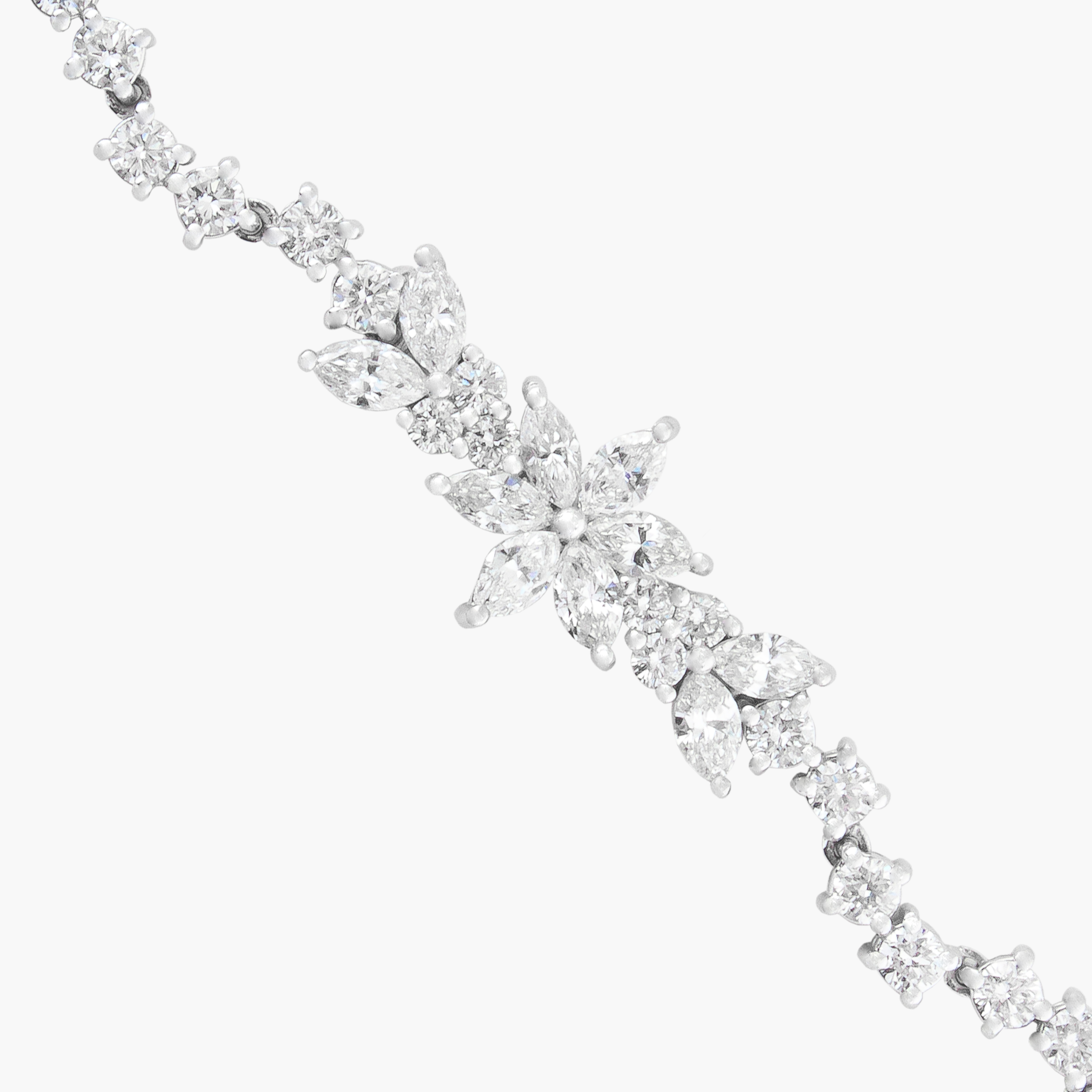 Pulsera Diamantes En Flor 2