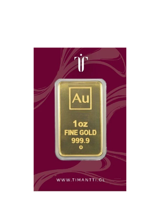 Lingote 1 Onza 24K $4.665.000  1