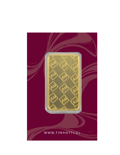 Lingote 1 Onza 24K  $4.043.000 ($4.665.000) 2