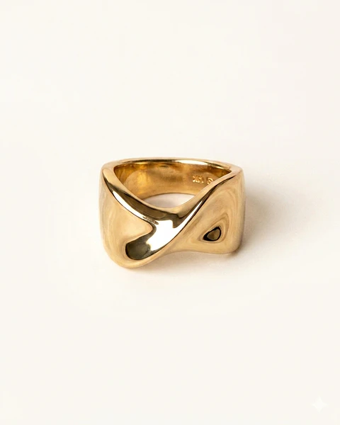 Anillo Aura Ondulée