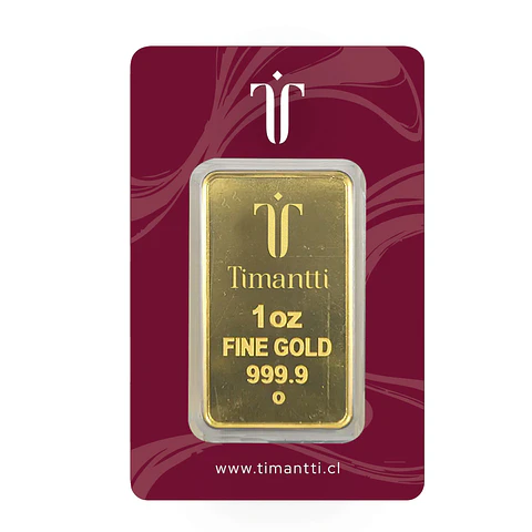 Lingote 1 Onza 24K  $4.074.100 ($4.665.000)