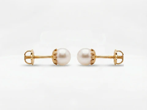 Aros Perla Cultivada 4mm