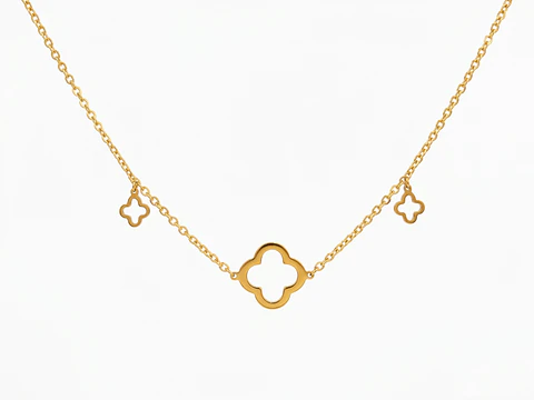 Collar Trébol de la Suerte