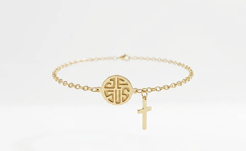Pulsera Jesús&Cruz
