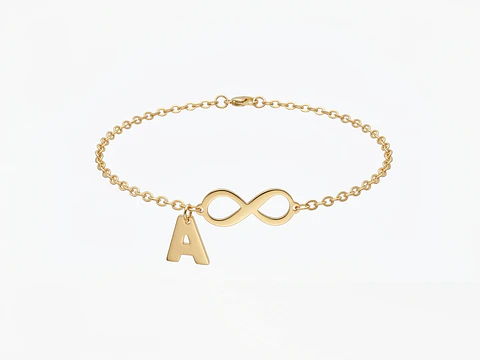Pulsera Infinito con Letra