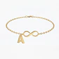 Pulsera Infinito con Letra - Miniatura 1
