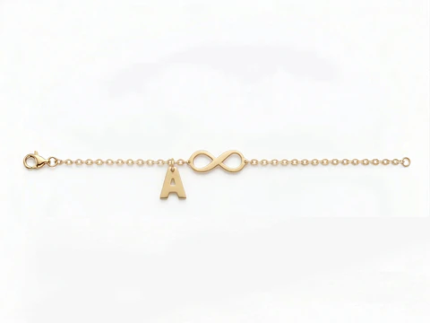 Pulsera Infinito con Letra