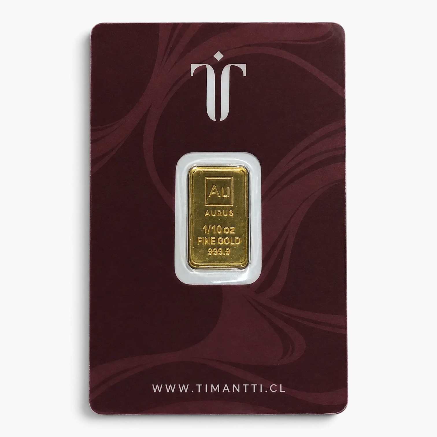 Lingote de oro 1/10 Onza-24K $418.500 ($465.000) 1
