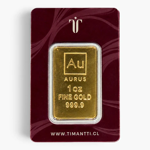 Lingote de oro 1 Onza-24K  $4.198.500  ($4.665.000)