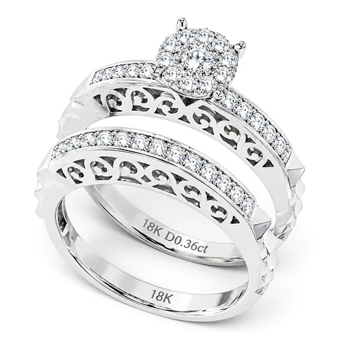 Anillo Duo Étoile
