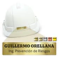 Placa Identificación Casco Simple XS, 6x2cm Vilti® - Miniatura 1