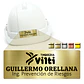 Placa Identificación Casco Full Personalizable Vilti® - Miniatura 8