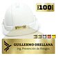 Pack 100 Placa Identificación Casco Plus S, 7x2,5cm, Vilti® - Miniatura 1