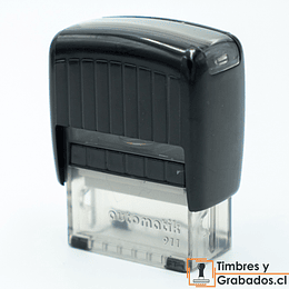 TIMBRE RECTANGULAR AUTOMATIK 911 NEGRO