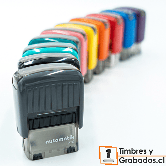 TIMBRE RECTANGULAR AUTOMATIK 910 GRIS