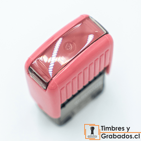 TIMBRE RECTANGULAR AUTOMATIK 910 ROSADO