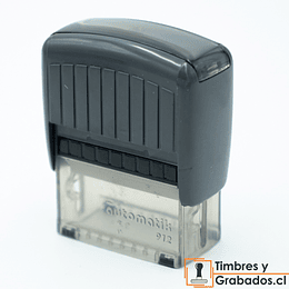 TIMBRE RECTANGULAR AUTOMATIK 912 GRIS