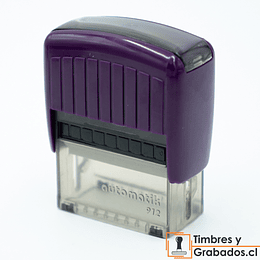 TIMBRE RECTANGULAR AUTOMATIK 912 MORADO