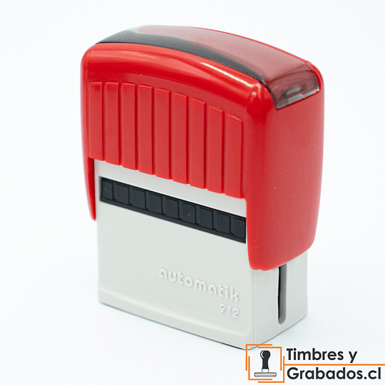 TIMBRE RECTANGULAR AUTOMATIK 912 ROJO