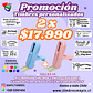 Promoción 2 timbres personalizados de bolsillo, modelo 412,  - Miniatura 1