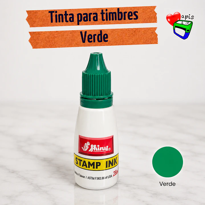 Recarga de tinta Negra 28 ml, marca Shiny 5