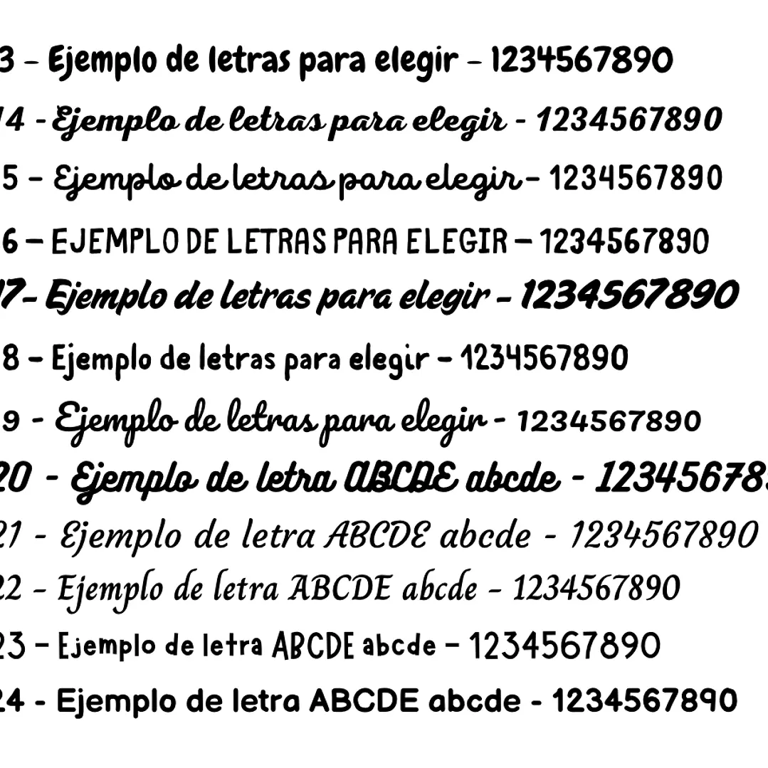 Pack de Ropa: Timbre, cinta y tinta, marca Shiny. 9
