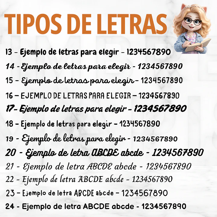 Promoción 2 timbes personalizados model 911 4